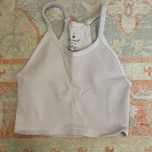 FREE PEOPLE MOVEMENT HAPPINESS RUNS CROP TANK